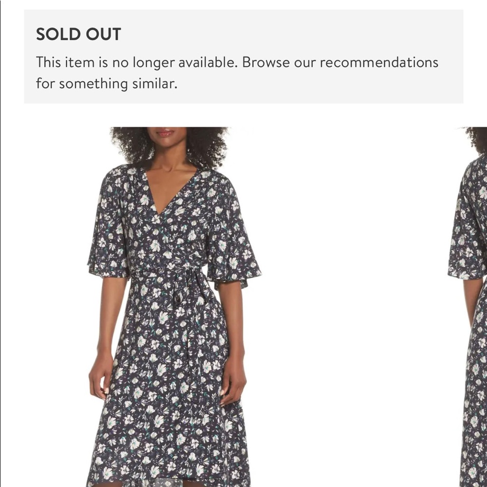 Felicity & Coco Floral Lonny Wrap Dress